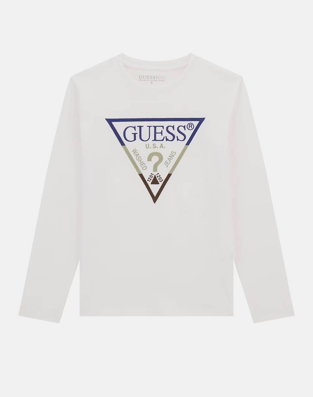 GUESS GUESS LS T-SHIRT ΜΠΛΟΥΖΑ ΠΑΙΔΙΚΟ BOY L5YI06K8HM4-G011 White