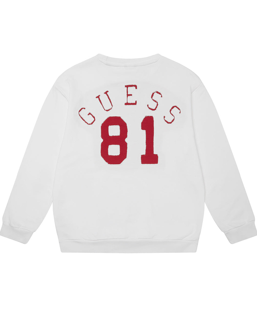GUESS OVERSIZE LS ACTIVE TOP ΦΟΥΤΕΡ ΠΑΙΔΙΚΟ BOY L5YQ03KAD74-G011 White φωτογραφία