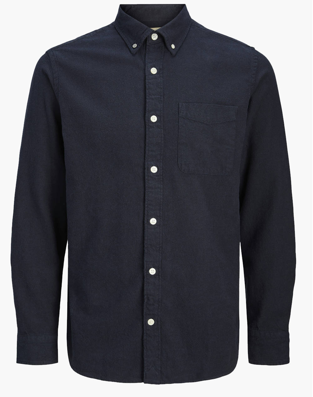 JACK&JONES JPRBLUBROOK TWILL SOLID L/S SHIRT JNR 12283992-Dark Navy DarkBlue