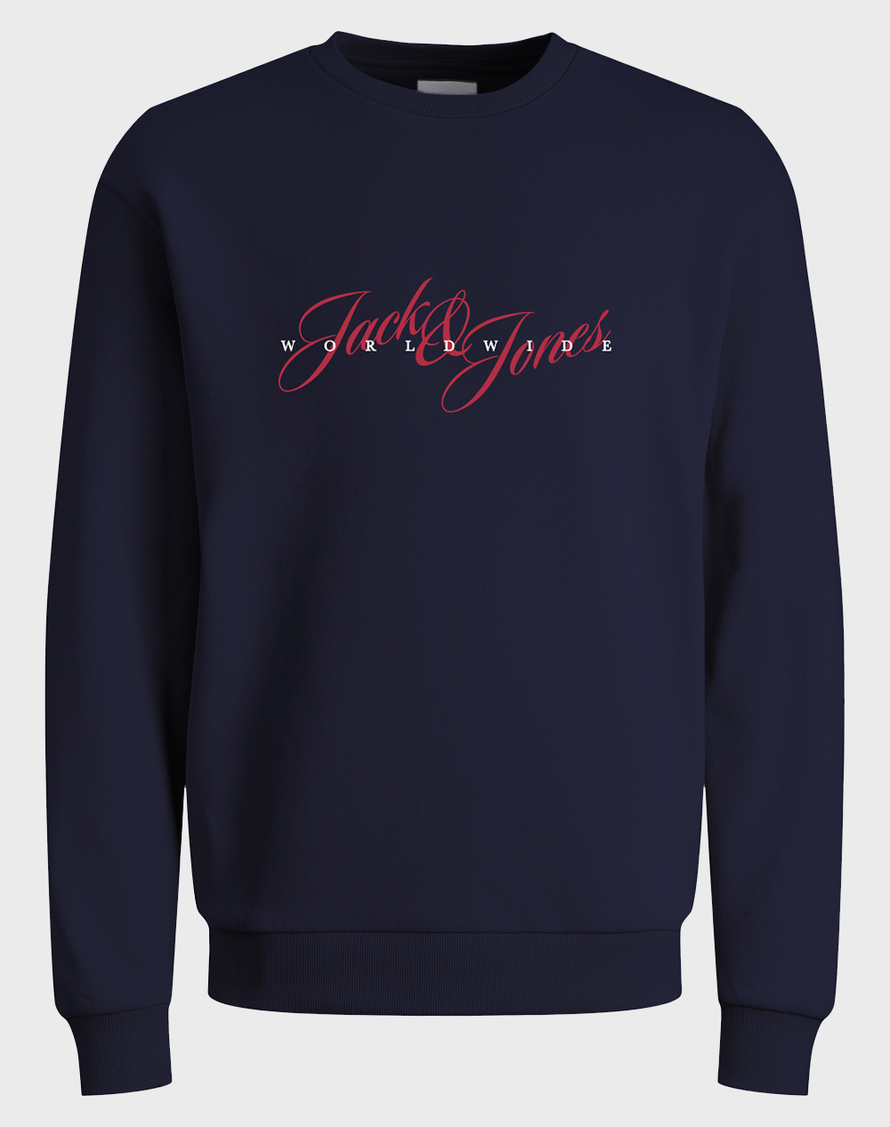JACK&JONES JORINWOOD SWEAT CREW NECK FST JNR 12288441-Ocean Cavern DarkBlue