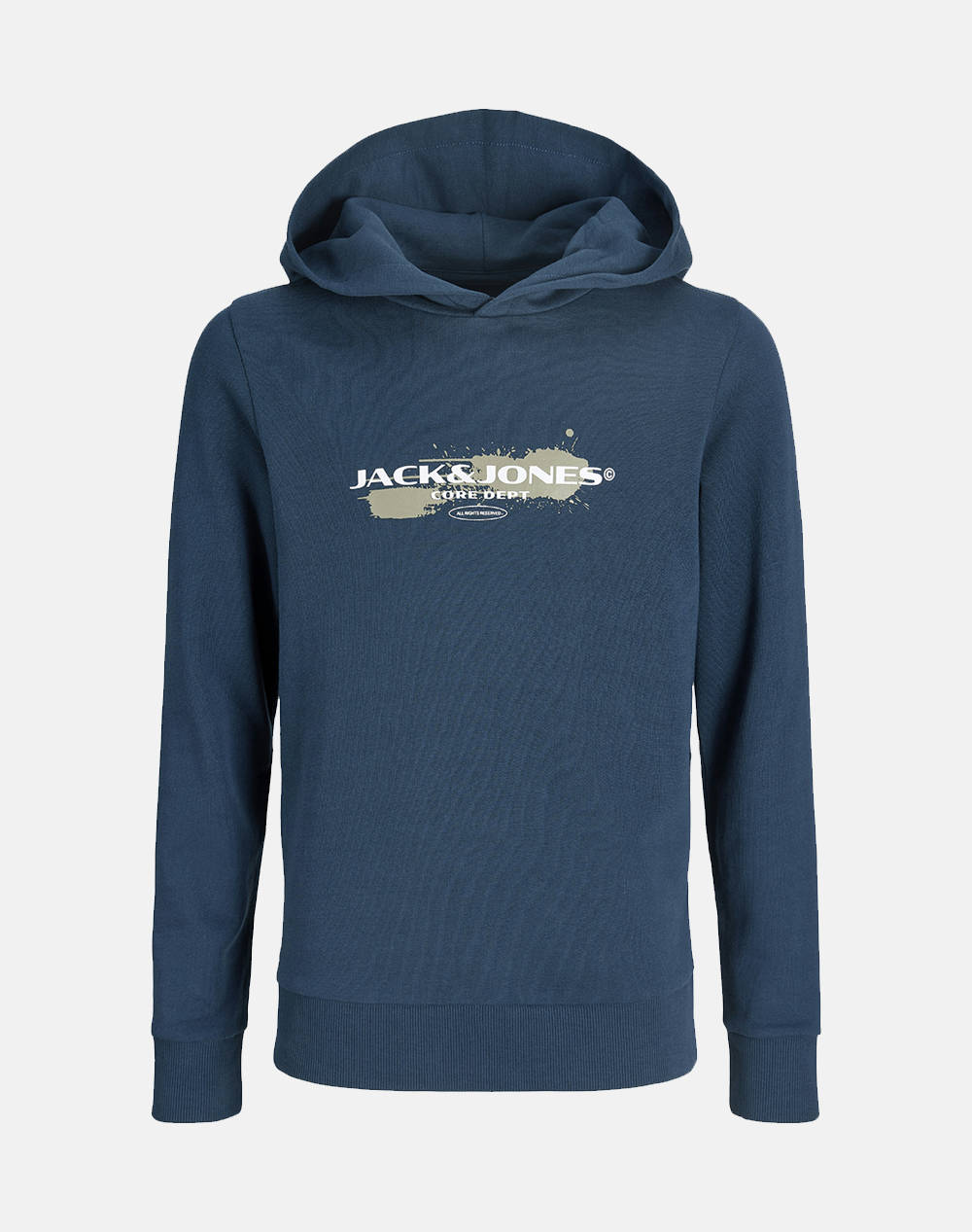 JACK&JONES JCOCONDOR SWEAT HOOD FST JNR 12288427-Titan SteelBlue