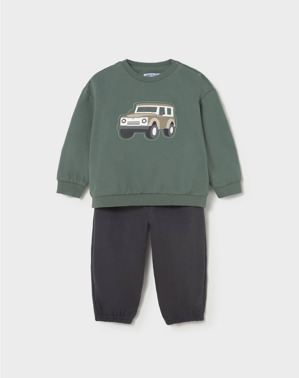 MAYORAL MAYORAL ΦΟΡΜΑ ΠΟΥΛΟΒΕΡ ΠΑΝΤΕΛΟΝΙ 02838-064 Green