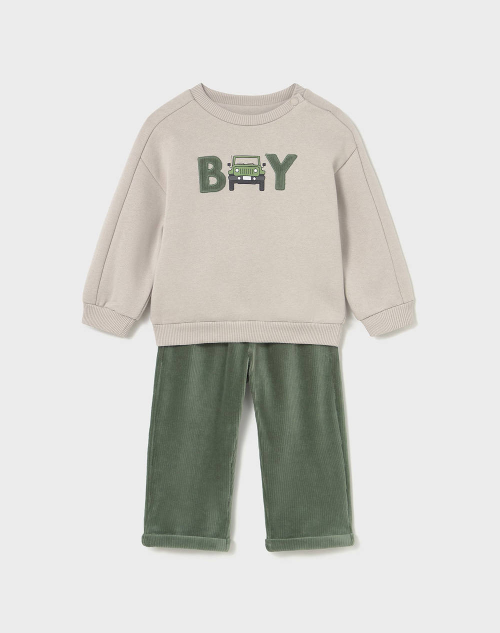 MAYORAL MAYORAL ΣΕΤ ΠΑΝΤΕΛΟΝΙ ΜΑΚΟ ΚΟΤΛΕ 02513-037 Green