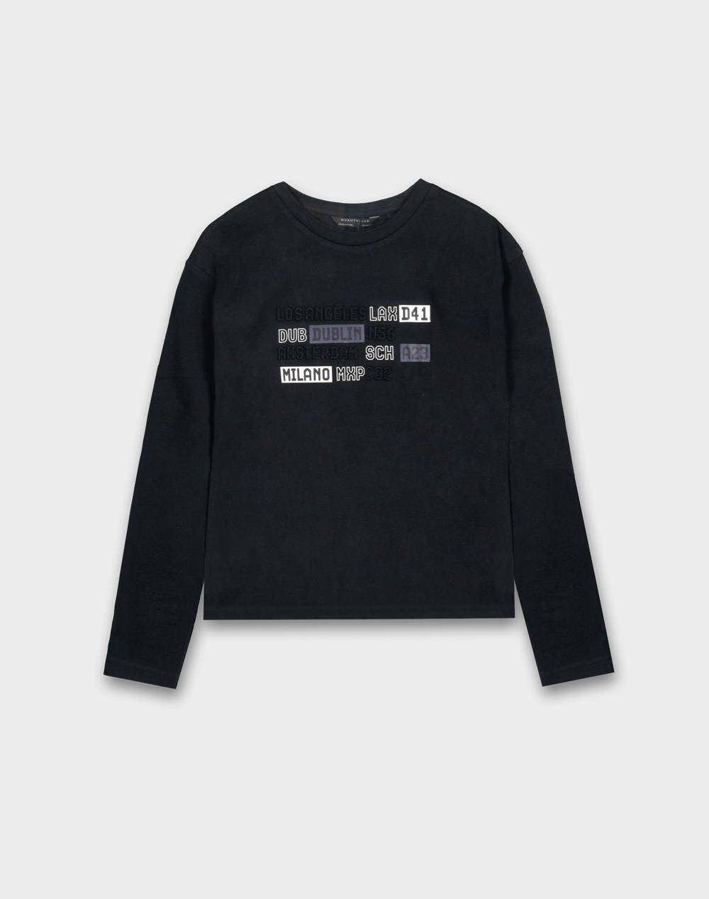 MAYORAL ΜΠΛΟΥΖΑ ΜΑΚΡΥΜΑΝΙΚΗ 07012-046 Black