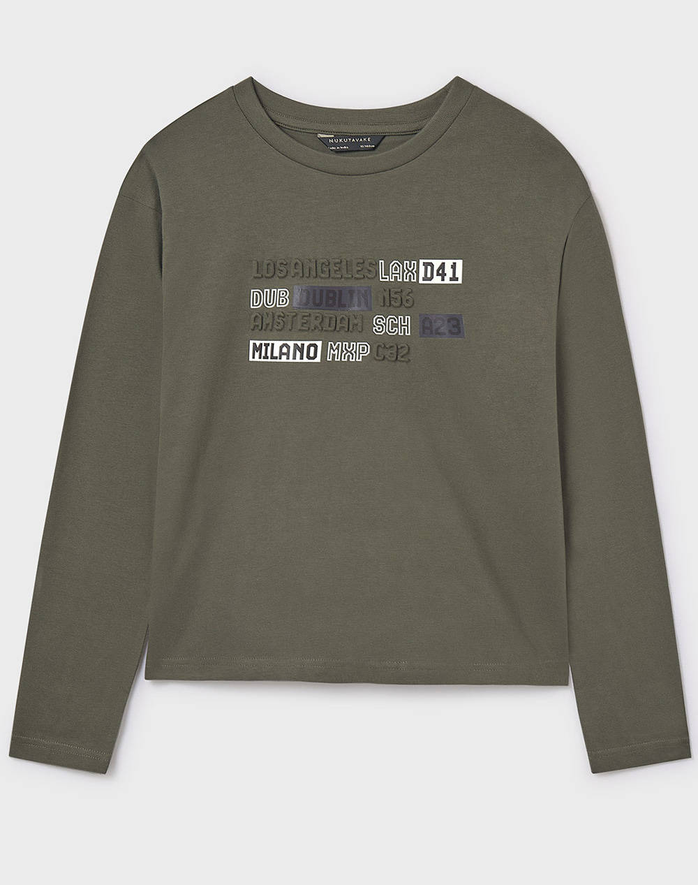 MAYORAL ΜΠΛΟΥΖΑ ΜΑΚΡΥΜΑΝΙΚΗ 07012-042 Olive