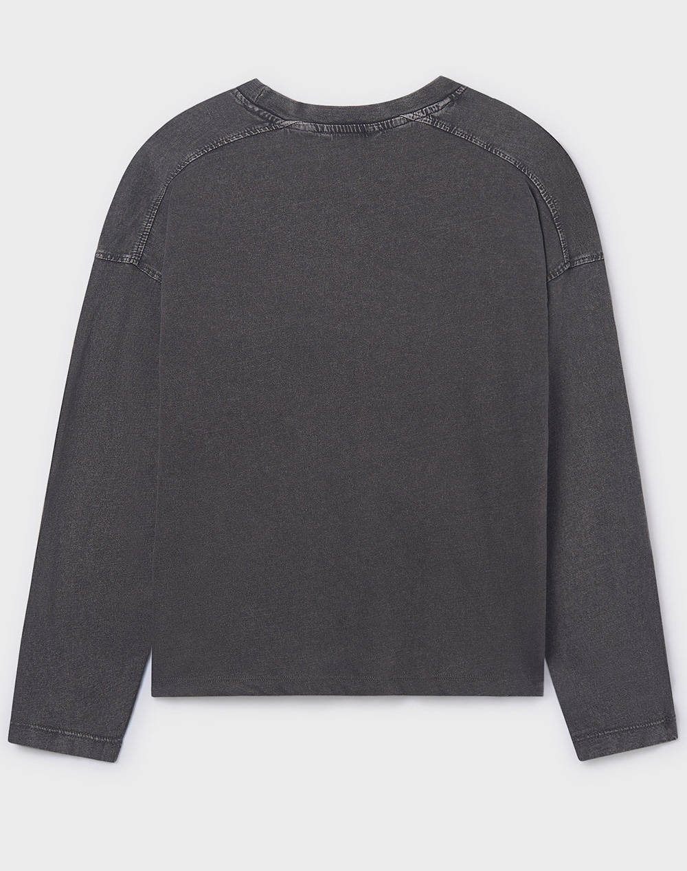 MAYORAL ΜΠΛΟΥΖΑ ΜΑΚΡΥΜΑΝ ΑΠΛΙΚΕ ΚΕΝΤΗ 07008-055 DarkSlateGrey φωτογραφία