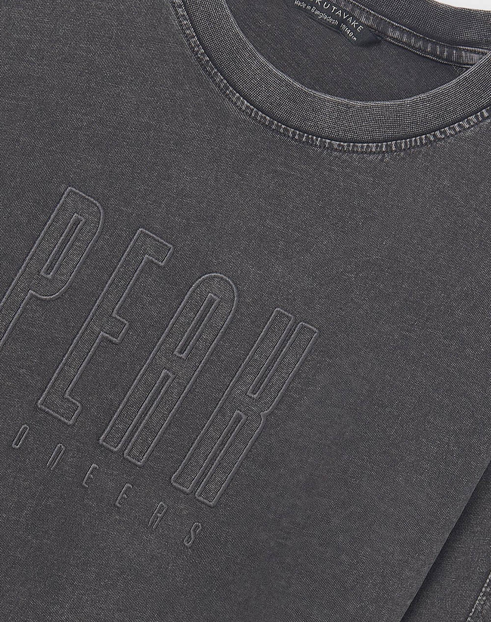 MAYORAL ΜΠΛΟΥΖΑ ΜΑΚΡΥΜΑΝ ΑΠΛΙΚΕ ΚΕΝΤΗ 07008-055 DarkSlateGrey φωτογραφία