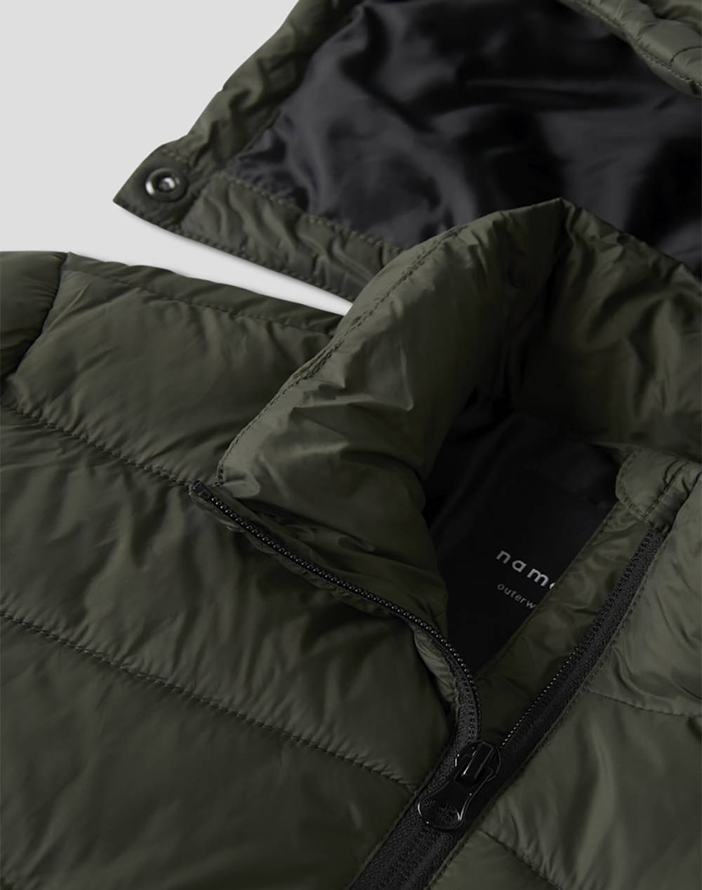 NAME IT NKMMARBLE JACKET PB NOOS 13241669-Deep Depths DarkGreen φωτογραφία