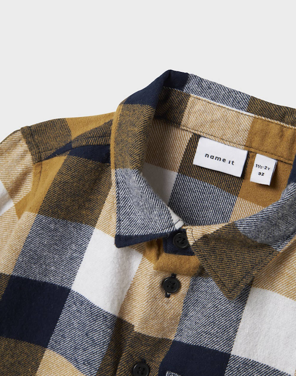 NAME IT NMMKEVIN LS NREG SHIRT 13244617-Navy Blazer Multi φωτογραφία