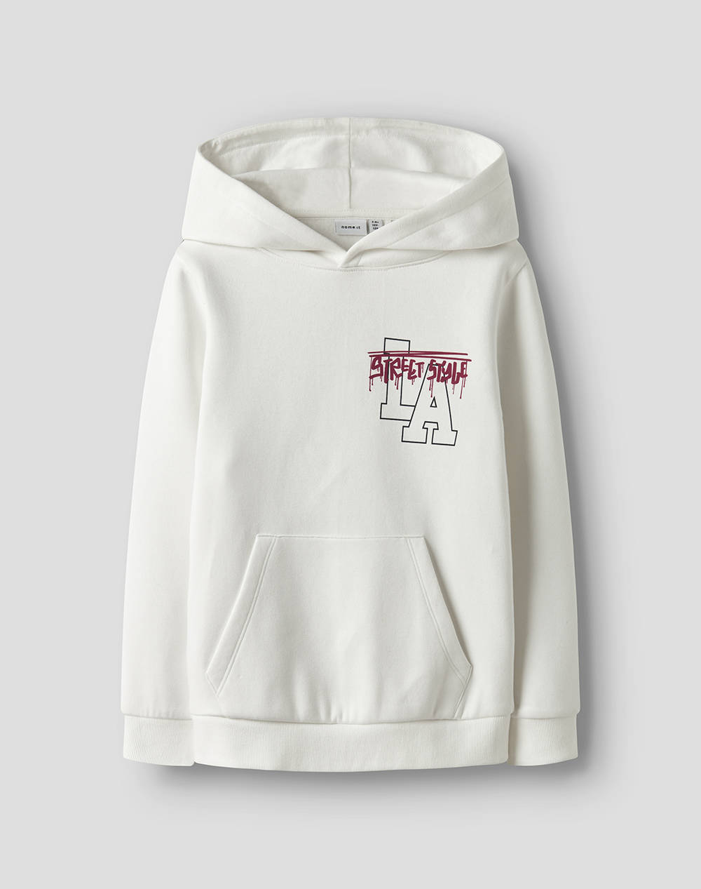 NAME IT NKMKILIAN SWE WH BRU PS NOOS 13245133-Cloud Dancer OffWhite