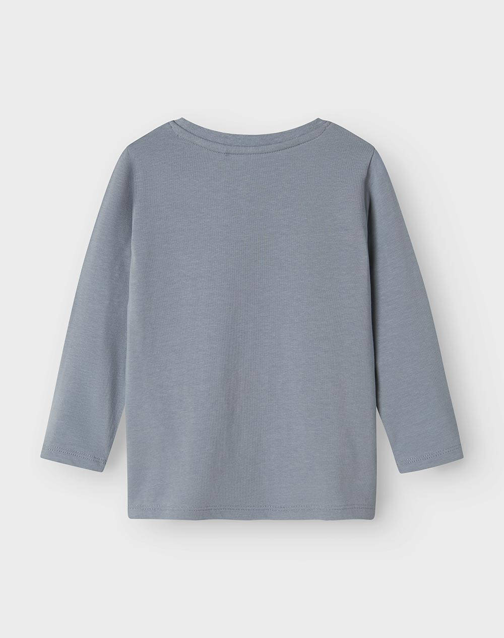 NAME IT NMMADRI STITCH LS NREG TOP BOX WDI 13247167-Tradewinds LightGray φωτογραφία