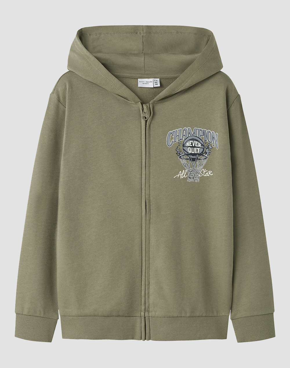 NAME IT NKMVOLTINUS NREG SWEAT CARD WH BRU 13249493-MermaidBasket Mixed