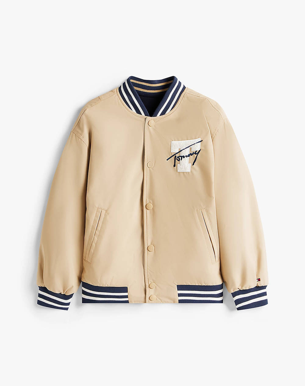 TOMMY HILFIGER TOMMY HILFIGER REVERSIBLE BOMBER JACKET KB0KB09740-8Y-16Y-AB9 Multi