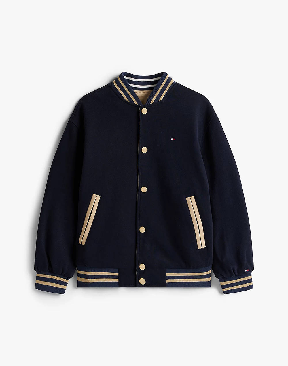 TOMMY HILFIGER REVERSIBLE BOMBER JACKET KB0KB09740-8Y-16Y-AB9 Multi φωτογραφία