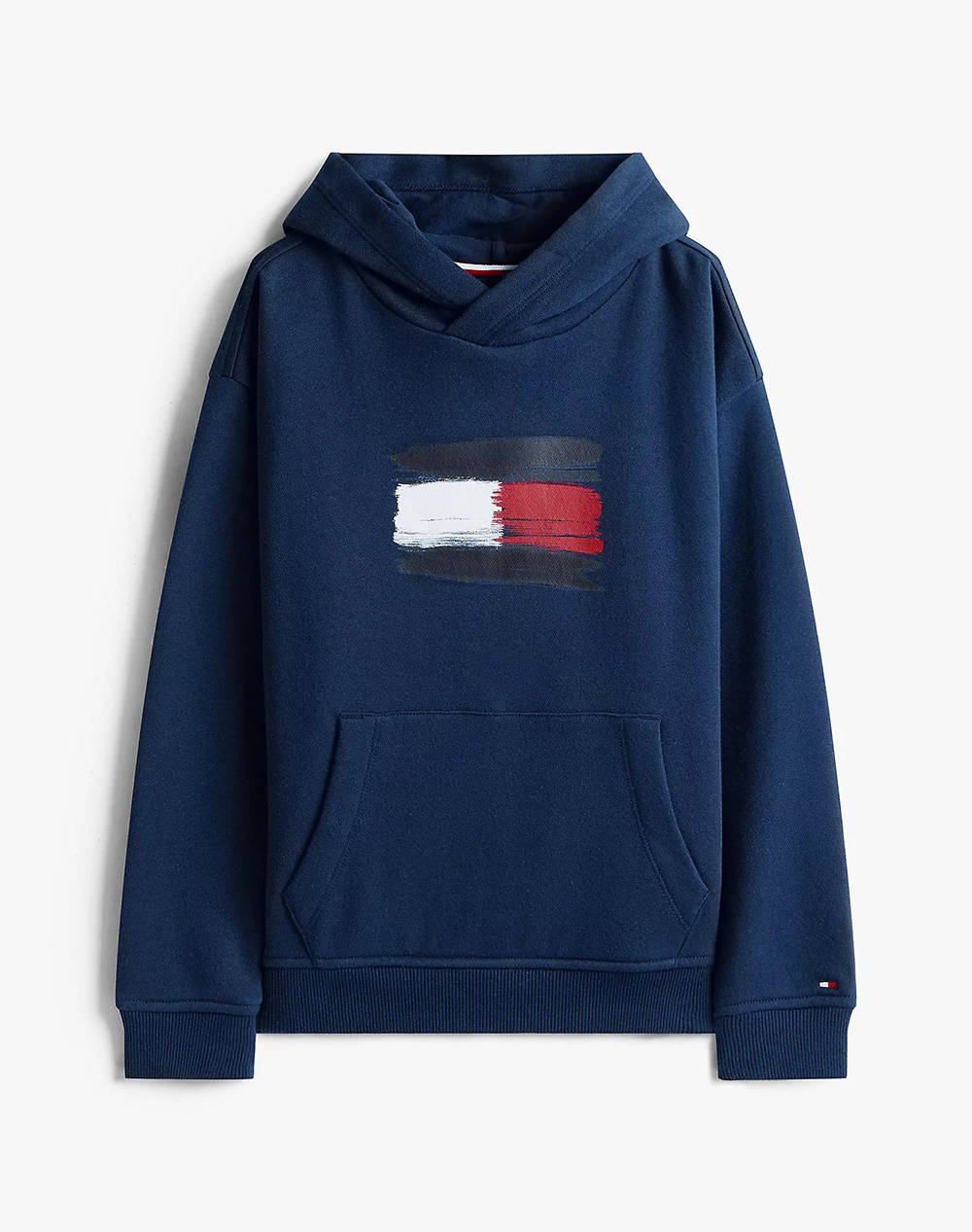 TOMMY HILFIGER FLAG HOODIE KB0KB10112-2Y-7Y-C1G DarkBlue