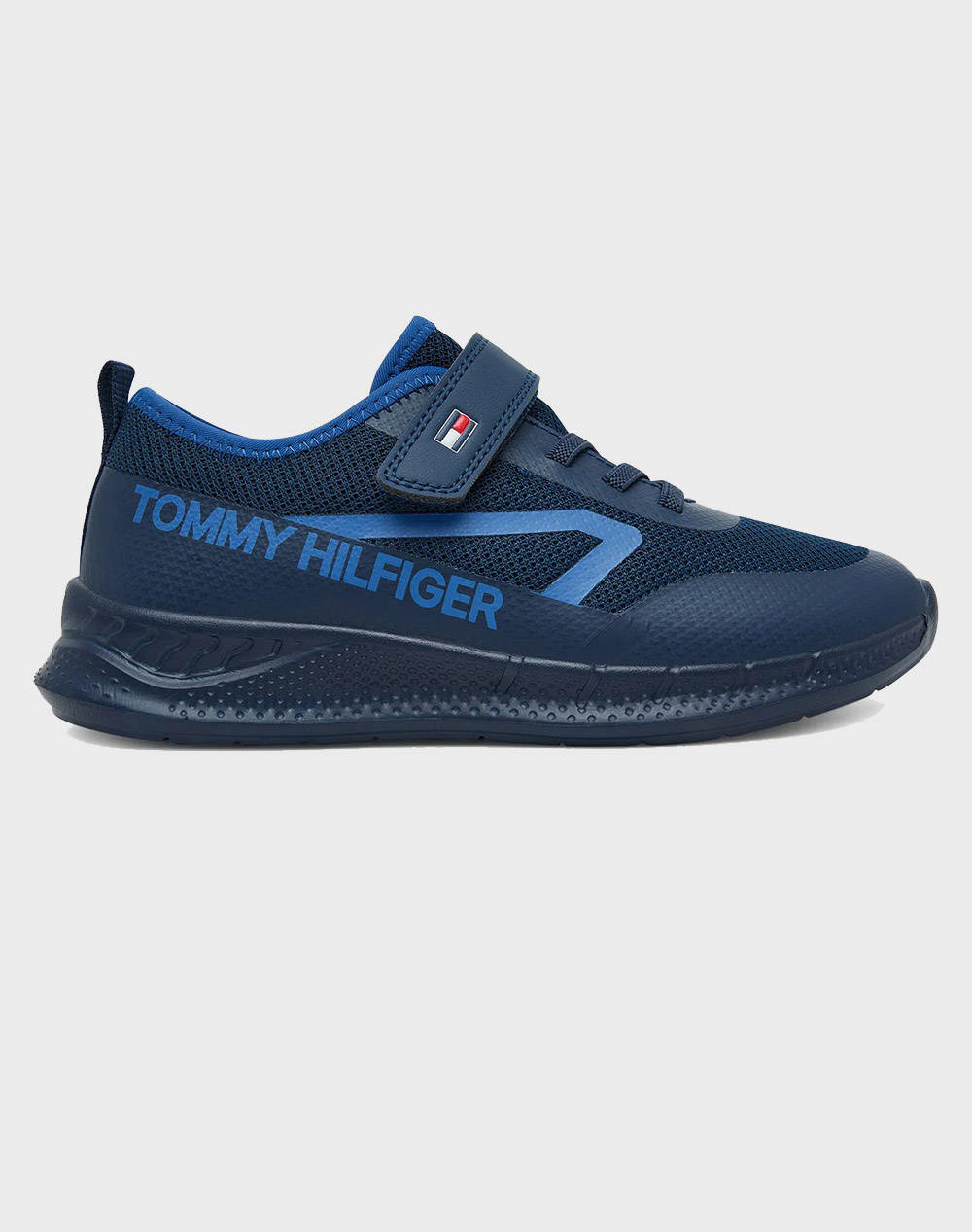 TOMMY HILFIGER TOMMY HILFIGER LOW CUT LACE-UP/VELCRO SNEAKER T1B9-34110-1843-24-29-800 Blue