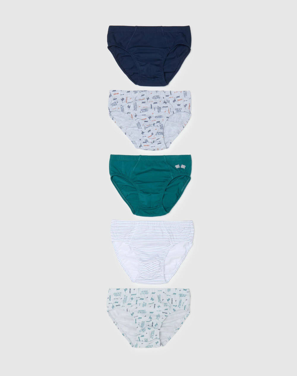 OVS OVS PK 5 BRIEFS 10/15 2395392-BLUE/GREEN Multi