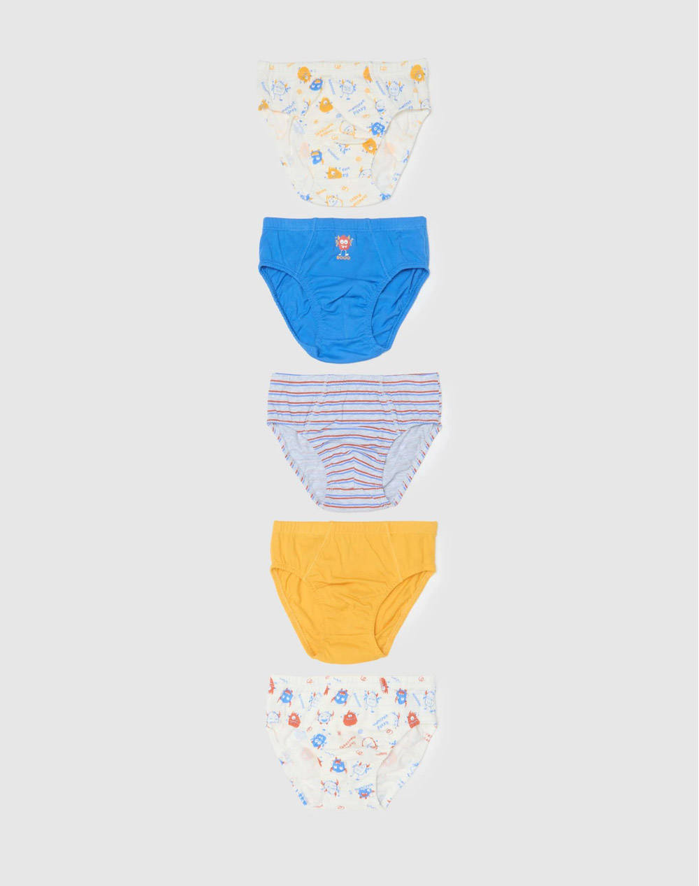 OVS OVS PK 5 BRIEFS 3/10 2447627-BLUE/YELLOW Multi