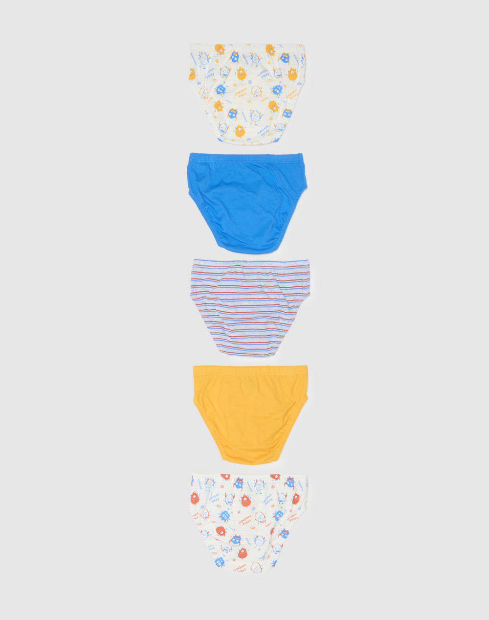 OVS PK 5 BRIEFS 3/10 2447627-BLUE/YELLOW Multi φωτογραφία