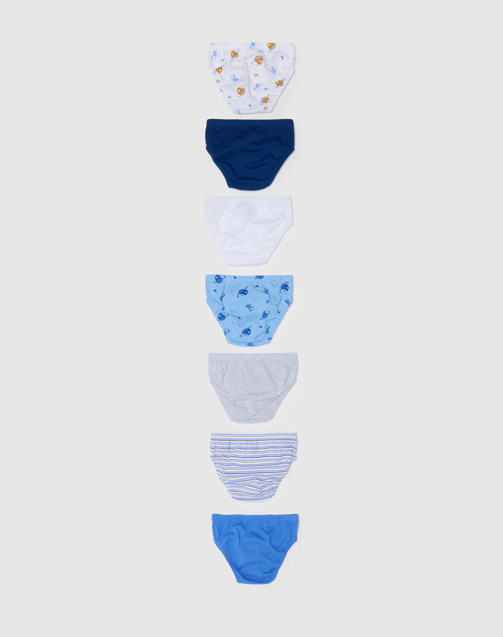 OVS PK 7 BRIEFS 3/10 2395384-BLUE/LT BLUE Multi φωτογραφία