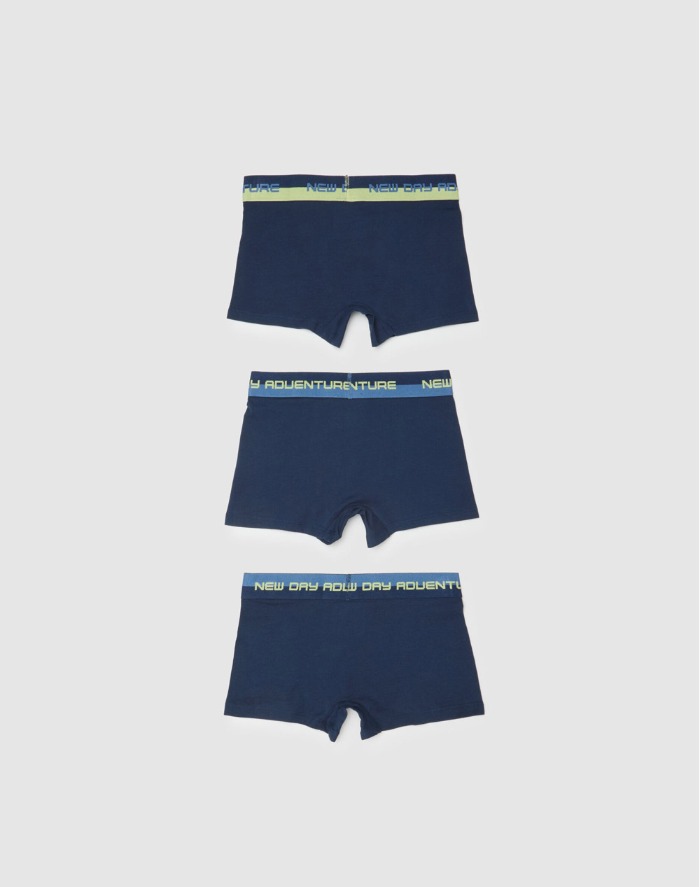 OVS PK 3 BOXER 10/15 2417464-BLUE/YELLOW DarkBlue φωτογραφία