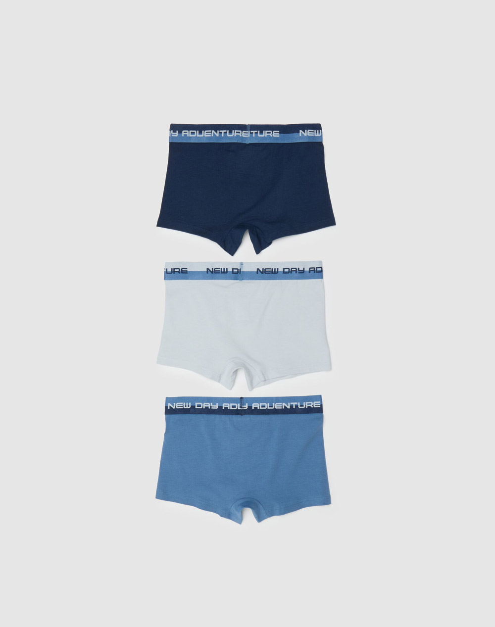 OVS PK 3 BOXER 10/15 2417467-BLUE/GREY Blue φωτογραφία