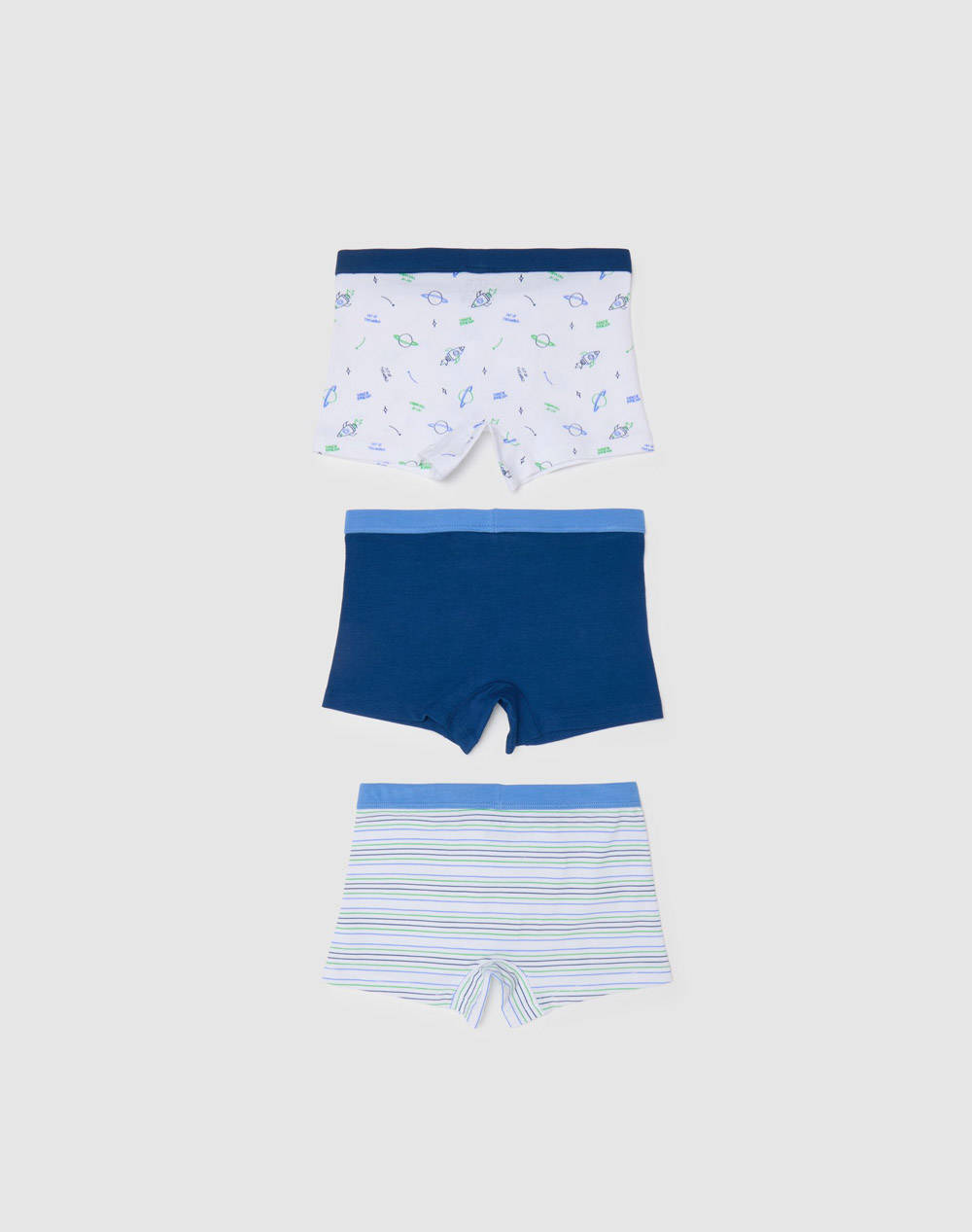 OVS PK 3 BOXER 3/10 2400928-BLUE/WHITE Multi φωτογραφία
