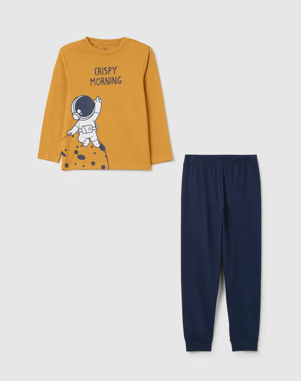 OVS OVS PYJAMA SP 3/10 JRS 140 2417230-YELLOW/BLUE Yellow