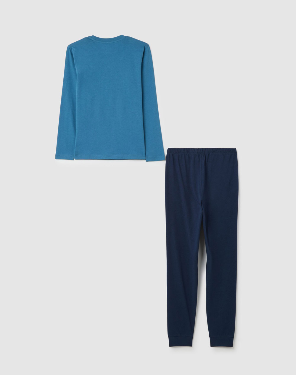 OVS PYJAMA SP 10/15 JRS 140 2417249-BLUE/LT BLUE Blue φωτογραφία