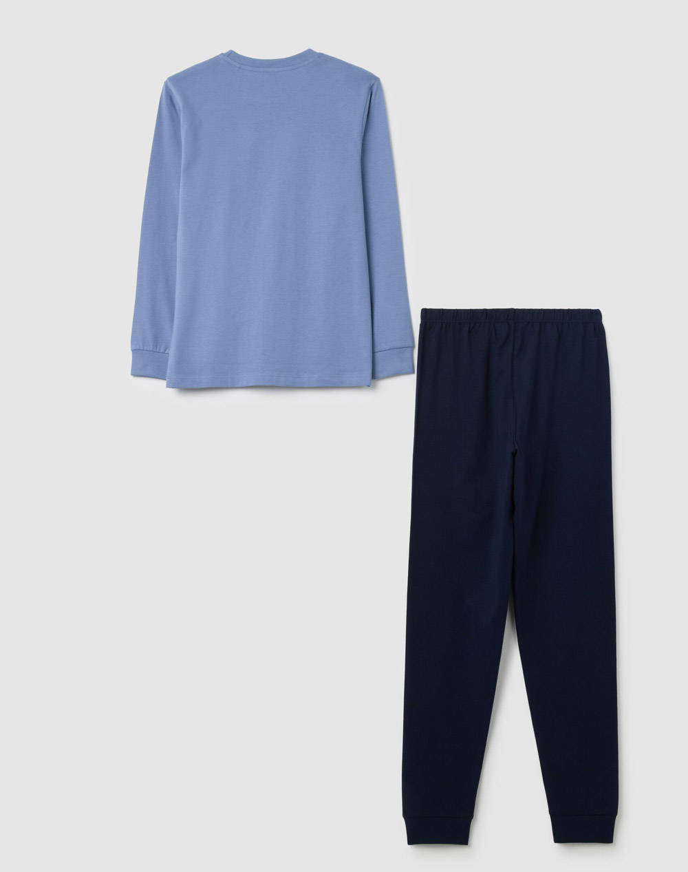 OVS PYJAMA SP 10/15 JRS 160 2447665-BLUE/LT BLUE SteelBlue φωτογραφία