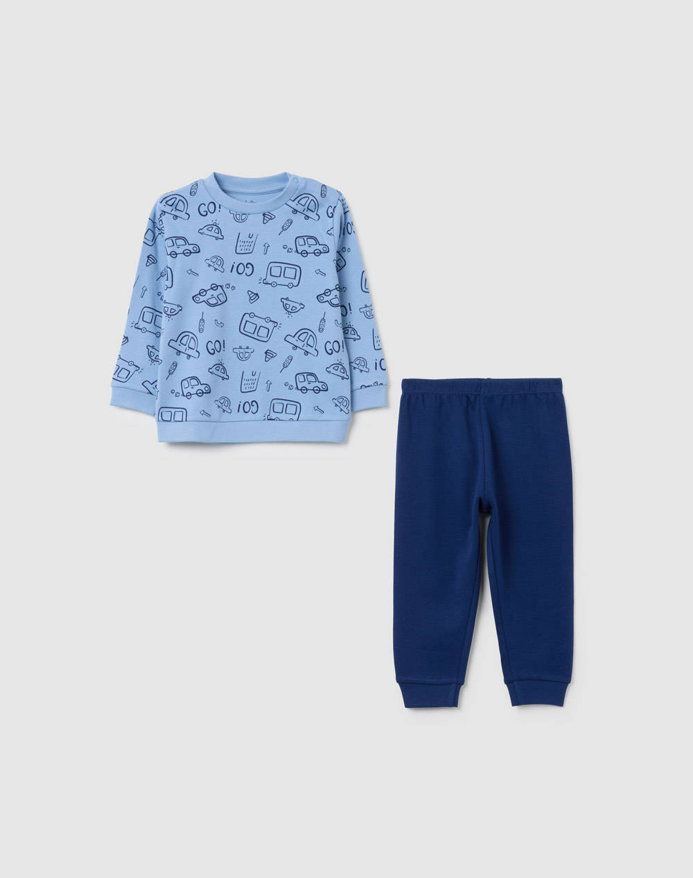 OVS OVS PYJAMAS BOY 2446275-FOREVER BLUE LightBlue