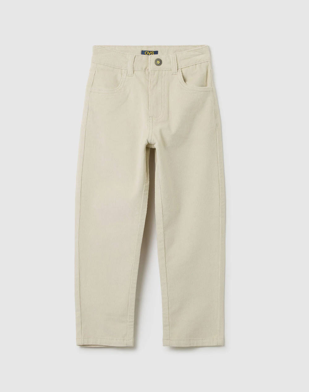OVS 5 POCKETS CORDUROY 2448466-ALMOND MILK Biege