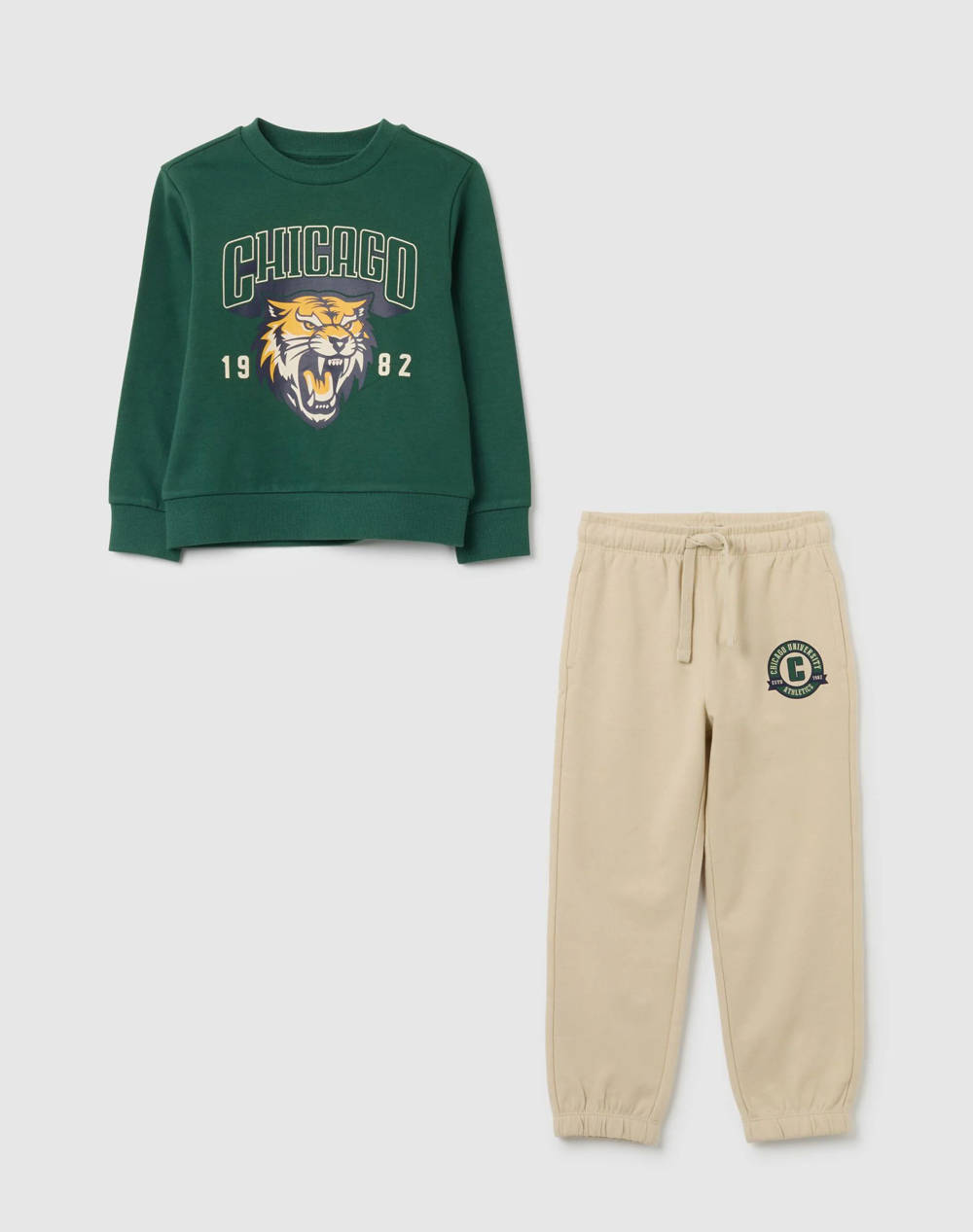 OVS OVS JOGGING SET 2448578-HUNTER GREEN Green