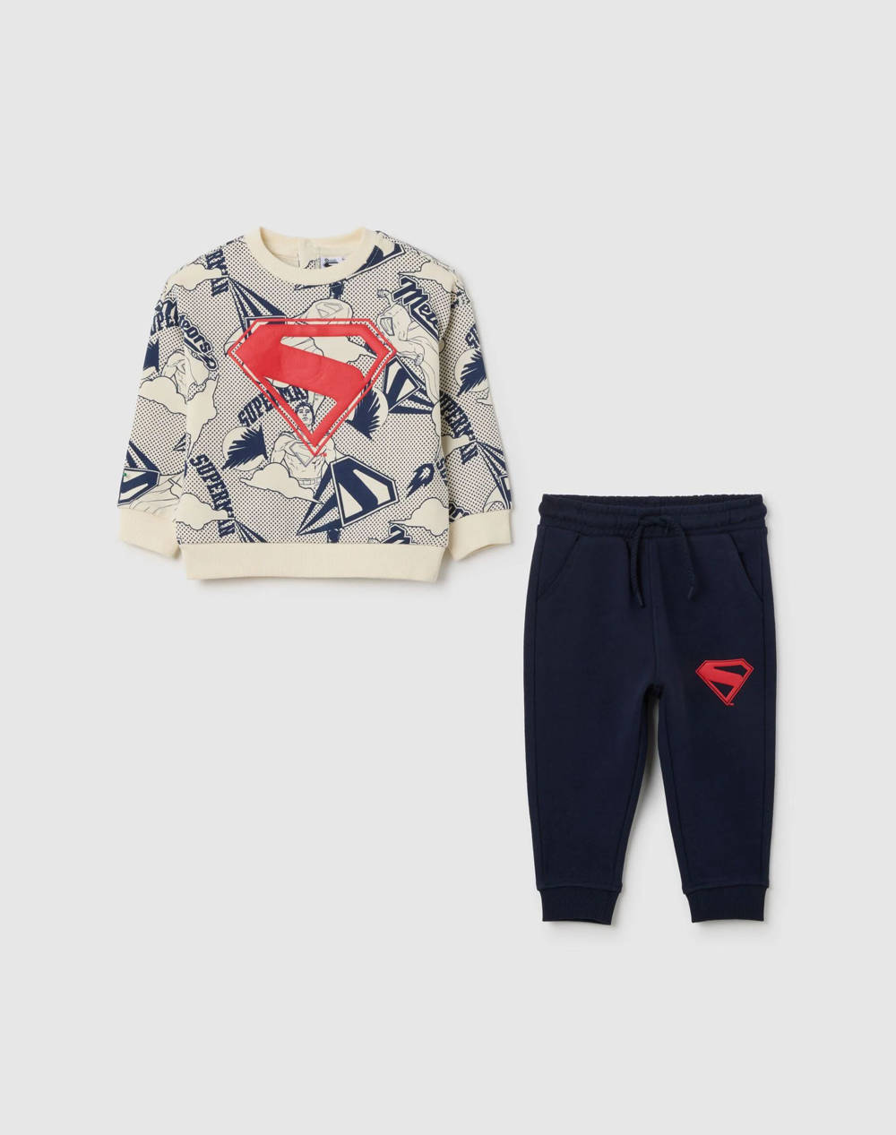 OVS JOGGING SET SUPERMAN 2415260-VANILLA ICE Multi