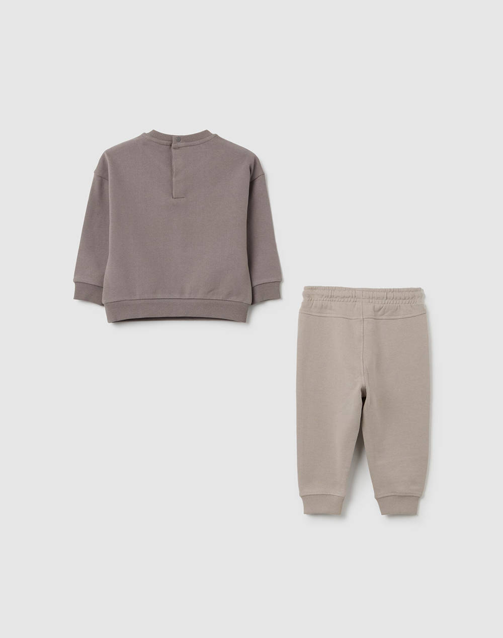 OVS JOGGING SET W/PRINT 2458617-STORM FRONT Gray φωτογραφία