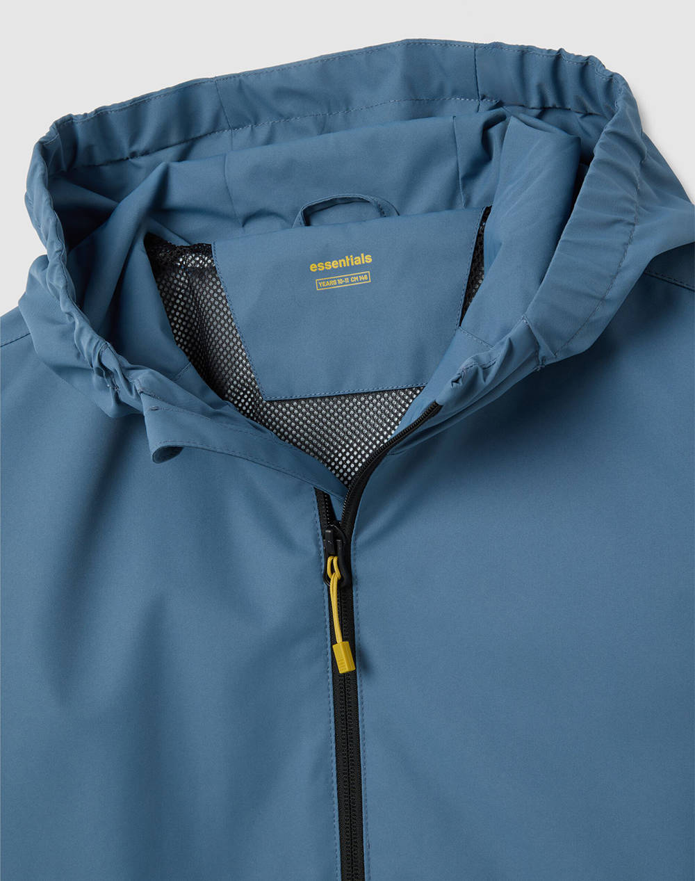 OVS RAIN JACKET W/MESH 2394126-CHINA BLUE Blue φωτογραφία