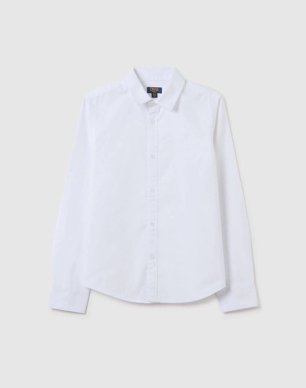 OVS OVS SHIRT OXFORD 2449137-WHITE White
