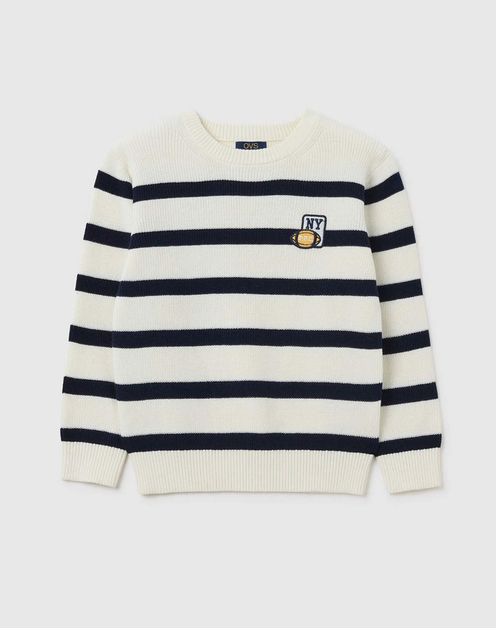 OVS OVS JUMPER 2401381-WHITE Mixed