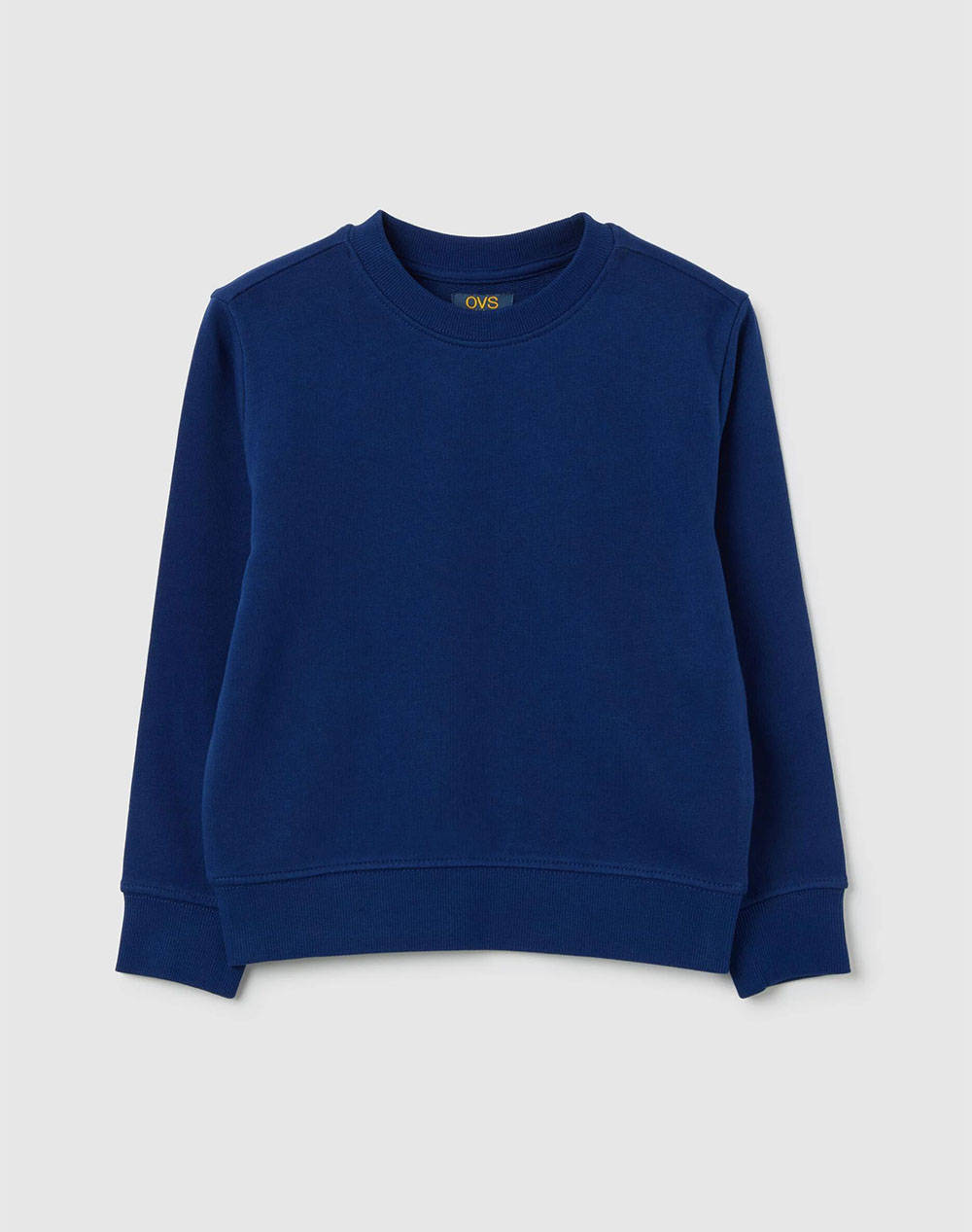 OVS SWEATER SOLID 2448523-BLUE DEPTHS Blue