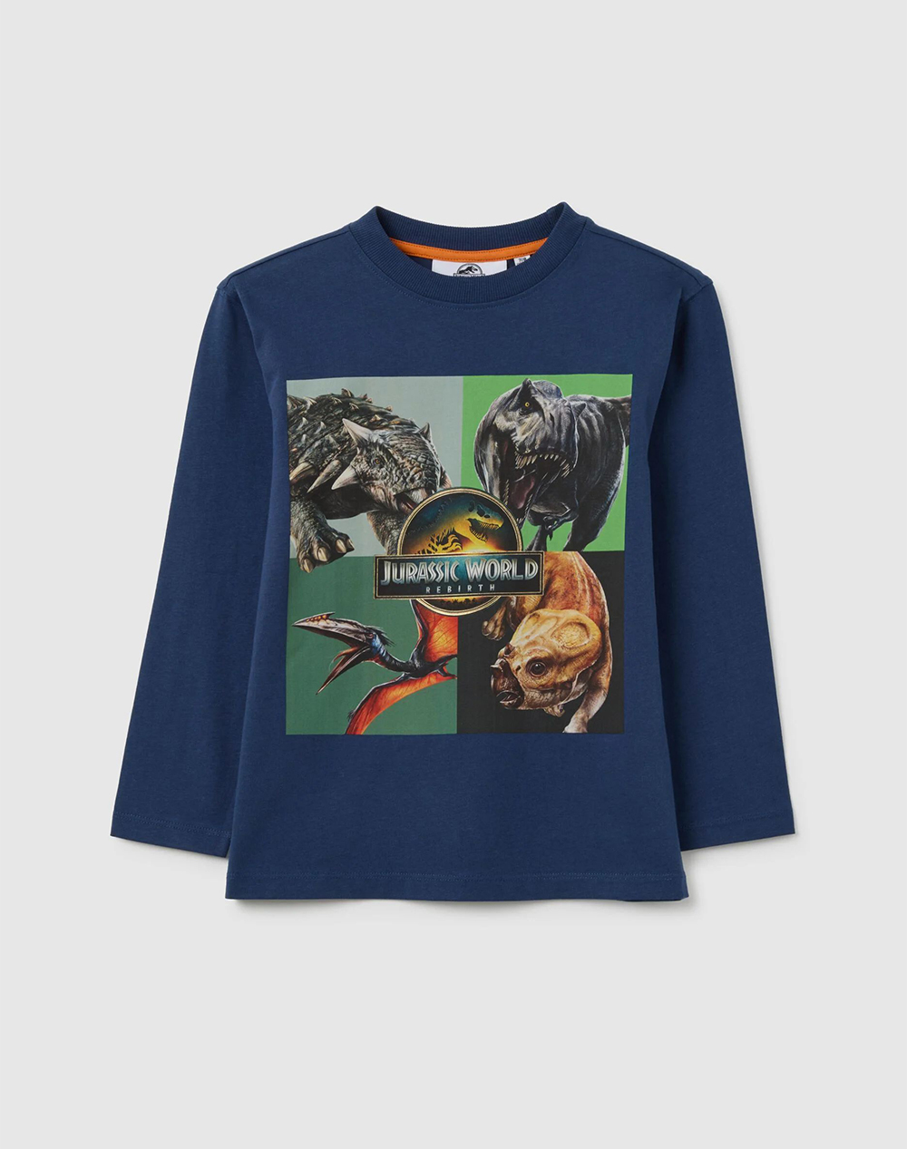 OVS T-SHIRT BLUE 2401258-INSIGNIA BLUE Blue