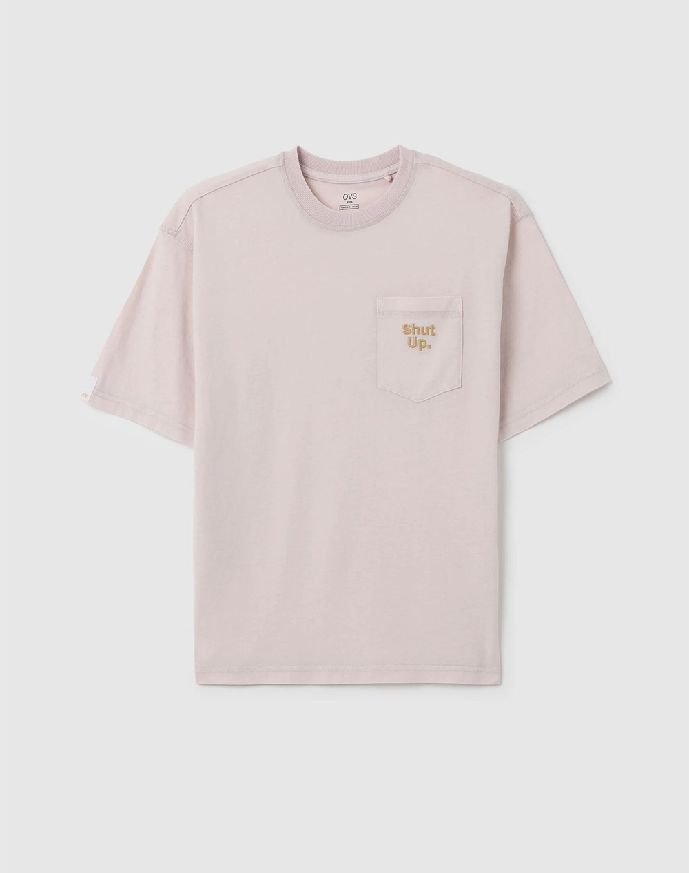 OVS TSHIRT SS W/POCKET 2445806-IRIS LightPink