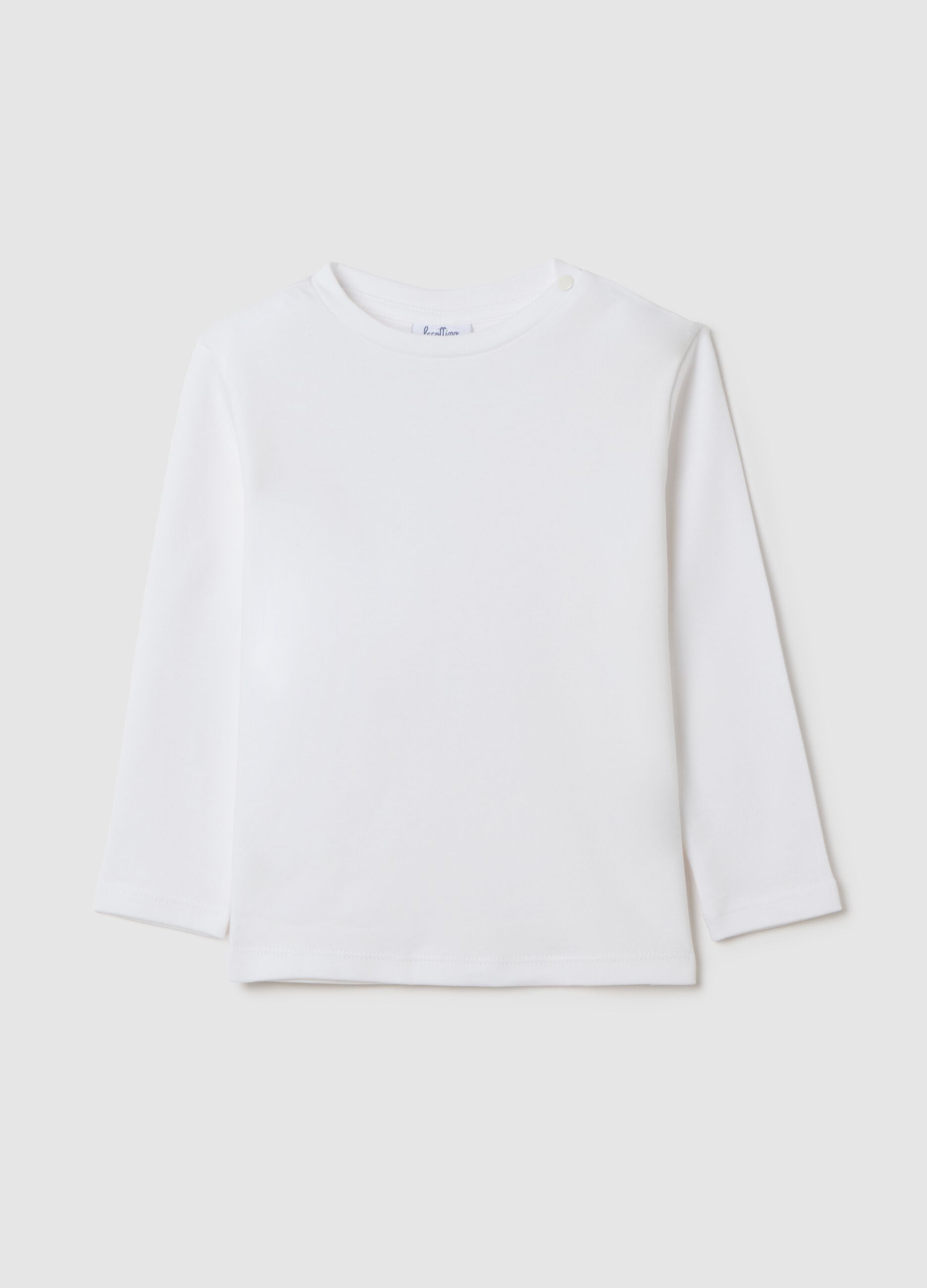 OVS TSHIRT LS SOLID 2478966-OFF WHITE White