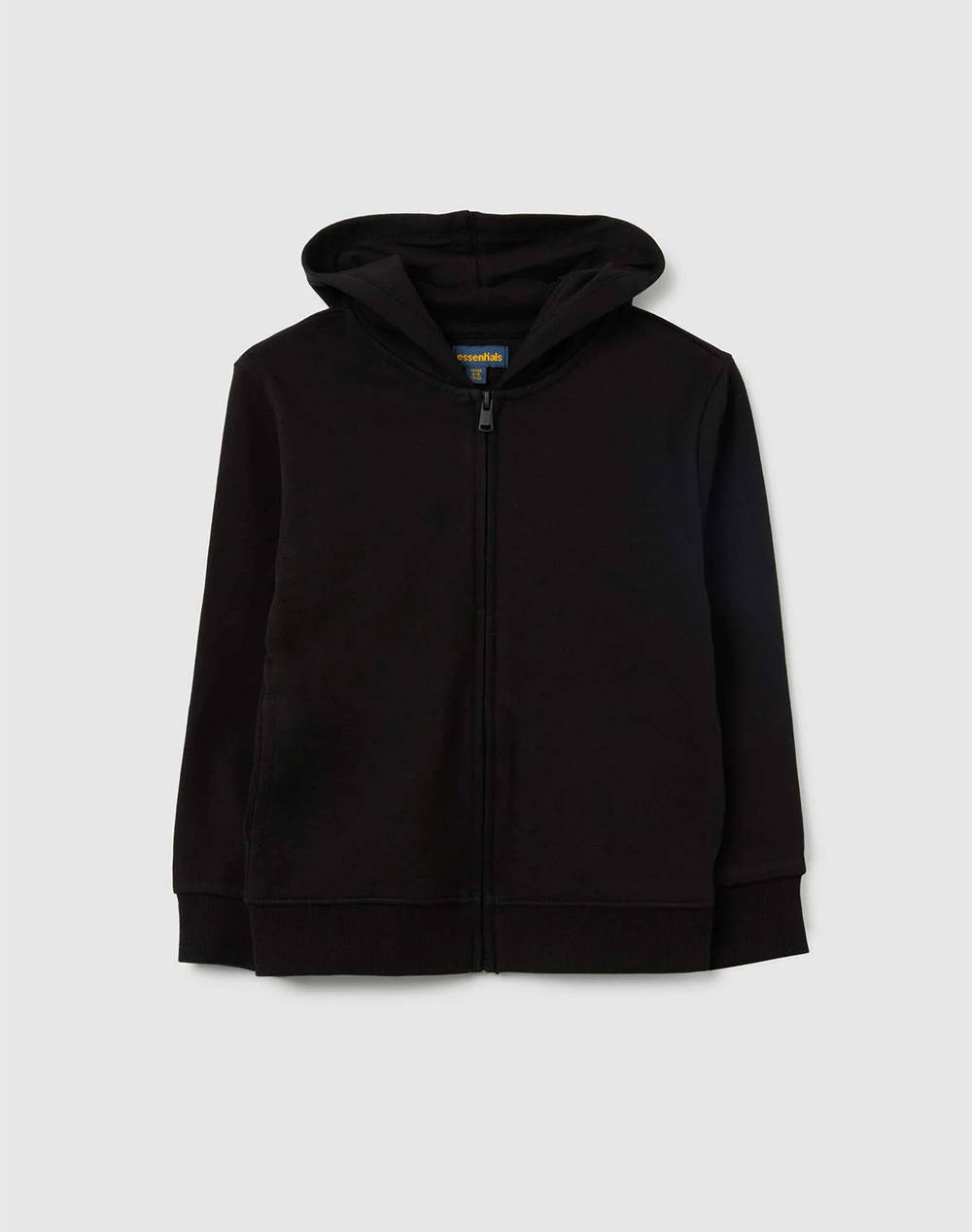 OVS HOODIE FULL ZIP 2445583-BLACK BEAUTY Black