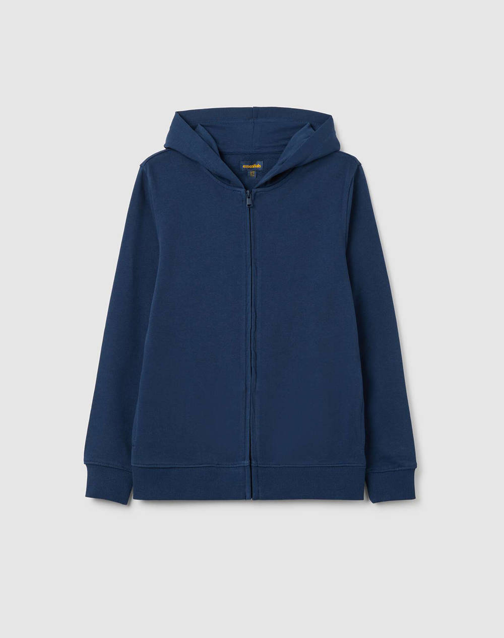 OVS HOODIE FULL ZIP BASICO 2419186-INSIGNIA BLUE Blue