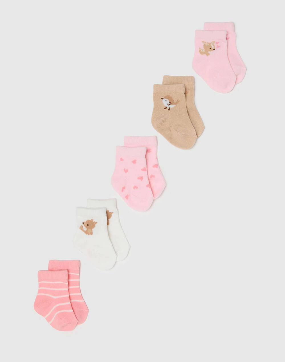 OVS OVS PK 5 SHORT SOCKS GIRL 2467289-MULTICOLOUR Multi