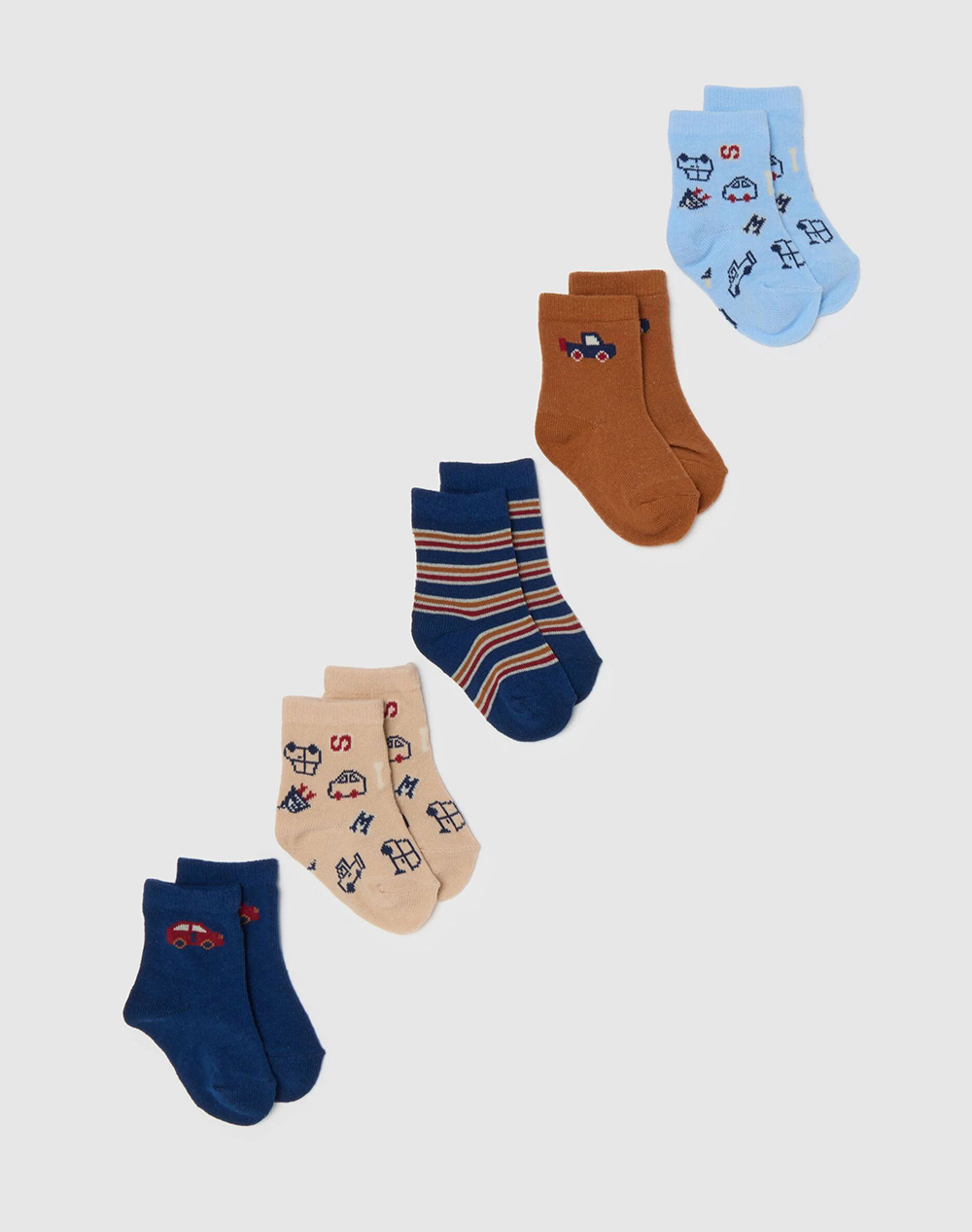 OVS OVS PK 5 SHORT SOCKS BOY 2467296-MULTICOLOUR Multi