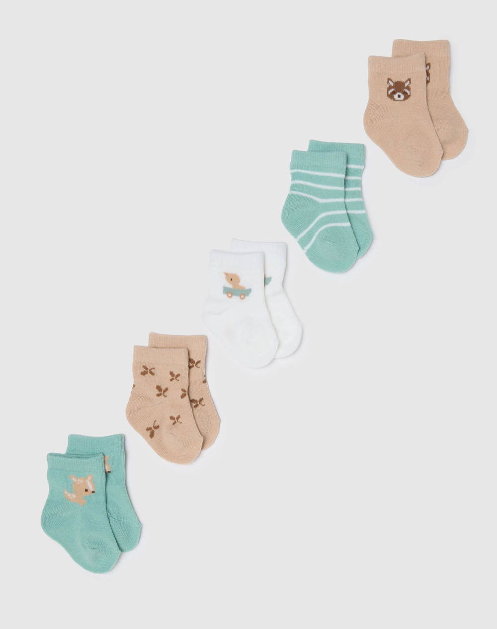 OVS OVS PK 5 SHORT SOCKS BOY 2467170-MULTICOLOUR Multi