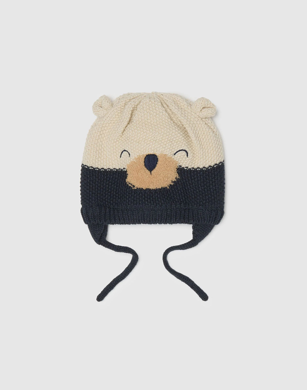 OVS OVS BABY BOY TRICOT HAT BEAR 2476263-BEIGE Multi