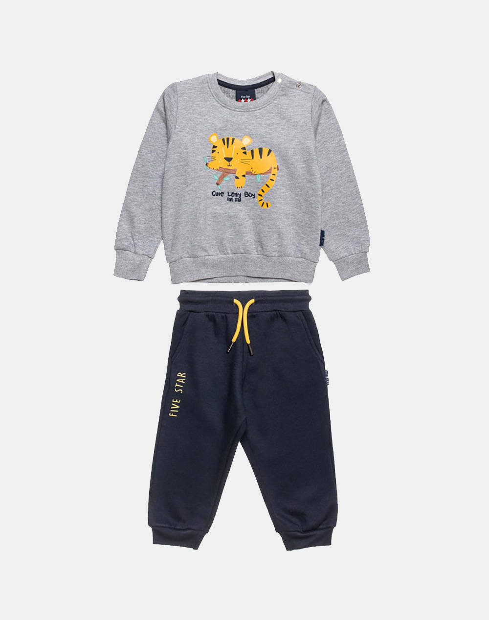 ALOUETTE ΣΕΤ FIVE STAR 00230829-0208 Gray