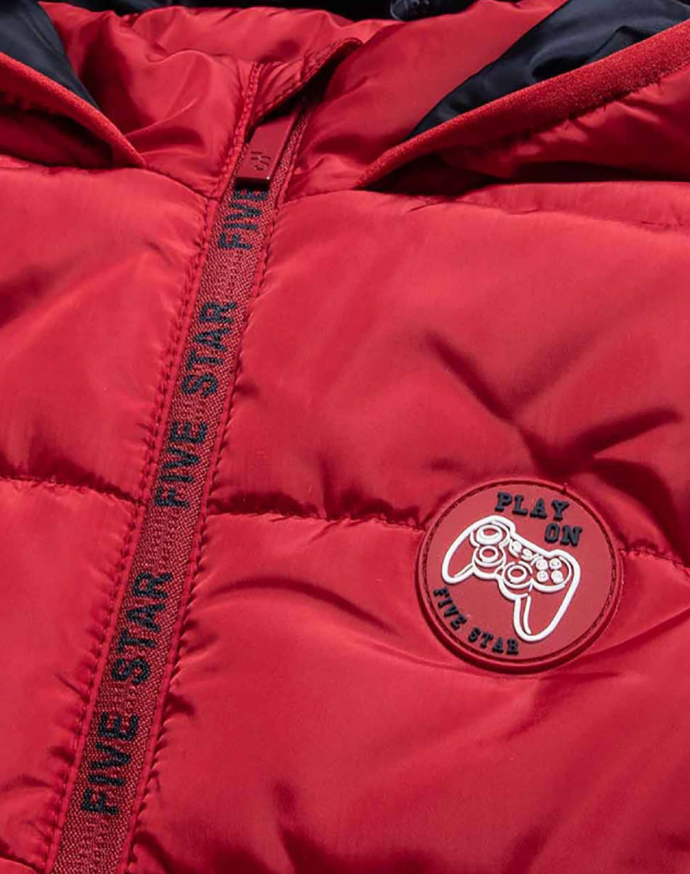 ALOUETTE ΓΙΛΕΚΟ ΜΠΟΥΦΑΝ FIVE STAR 00251599-0166 Red φωτογραφία